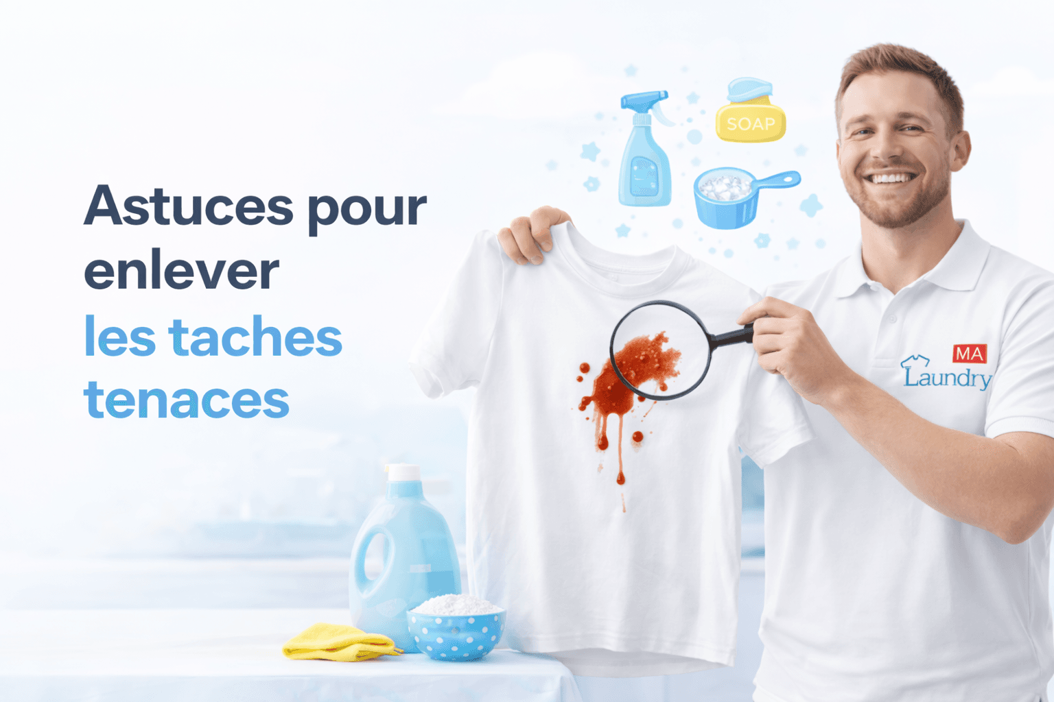 Astuces pour enlever les taches tenaces